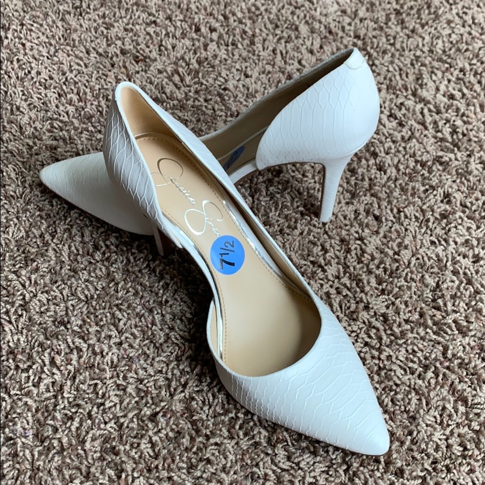 Jessica Simpson Pheona Snake Embossed Pump